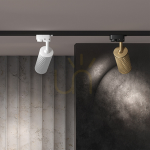 FOCUS DESIGN TR011-1-GU10-G busbar spotlight Maytoni small 1