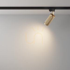 FOCUS DESIGN TR011-1-GU10-G busbar spotlight Maytoni small 5