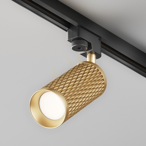 Check FOCUS DESIGN TR011-1-GU10-G busbar spotlight Maytoni