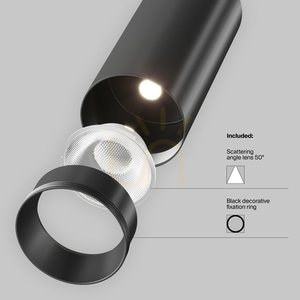 FOCUS LED busbar spotlight TR021-1-12B3K-W-B Maytoni small 7