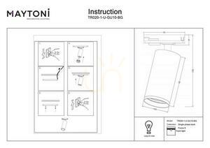 FOCUS S TR020-1-U-GU10-BG busbar spotlight Maytoni small 4