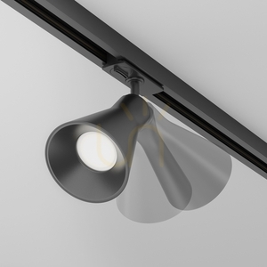 VIRAR TR022-1-GU10-B busbar spotlight Maytoni small 3