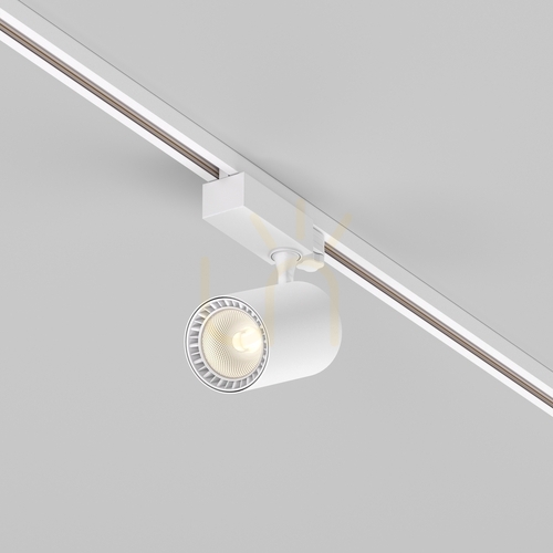 Check VUORO TR029-3-20W3K-S-W spotlight for busbars Maytoni