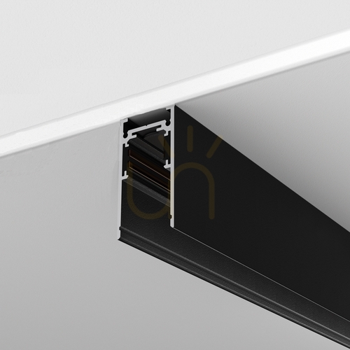 Check Maytoni Exility 48V Magnetic Rail, Black, 200 cm, TRX034-412B + End Caps