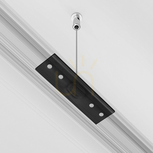 Magnetic Busbar Mounting Brackets, 2-Pack, Maytoni Exility, Black, TRA034SW-2B small 4