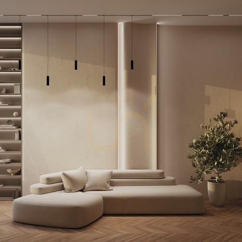 Check FOCUS LED rail pendant lamp TR041-2-12W3K-B Maytoni