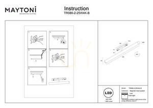 LARC rail lamp TR086-2-25W4K-B Maytoni small 5