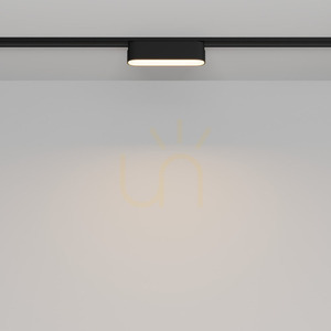 Maytoni Basis Radity black magnetic track light, LED 6 W 3000 K, 48 V DC, TR080-1-6W3K-B small 3