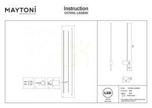PARS wall lamp C070WL-L6GB3K Maytoni small 6
