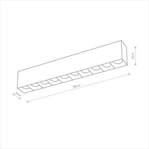 MIDI LED Surface Mounted Lamp 10056 Nowodvorski small 5