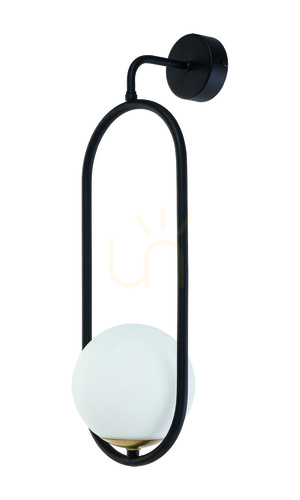 Check wall lamp IGON IG black 1xE14/40W