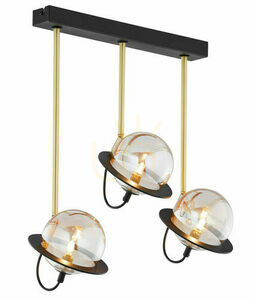 Planet PE 3 cz/ms G9 LED pendant lamp x 3 small 0