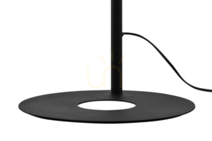 Jupiter TAIDA 1929 floor lamp, black, 4 opal glass globes, 4x G9 small 1