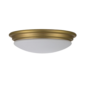Brompton 1 Light Flush Mount Elstead small 1