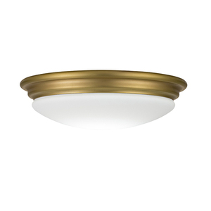 Brompton 1 Light Flush Mount Elstead small 0