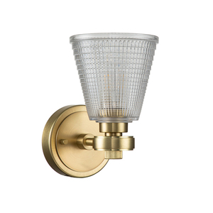 Gunnislake 1 Light Wall Light - Brushed Brass Elstead small 2