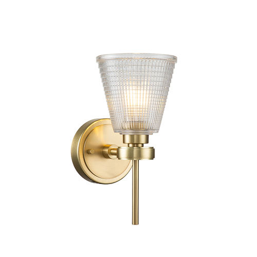 Check Gunnislake 1 Light Wall Light - Polished Chrome Elstead