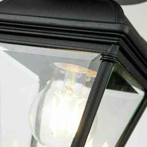 Bayview Porch Ceiling Lantern - 1 light source - Black Elstead small 5
