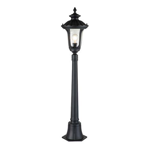 Check Chicago 1 Light Small Pillar Lantern Elstead