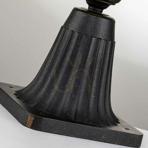 Check Cleveland small pedestal lantern - 1 light source - Weathered Bronze Elstead