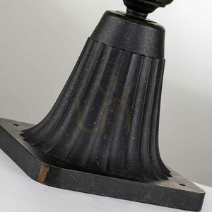 Cleveland small pedestal lantern - 1 light source - Weathered Bronze Elstead small 3