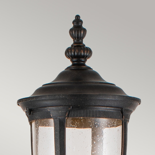 Check Cleveland Large Lamp Post 232.5 cm E27 60W IP44 Weathered Bronze Elstead