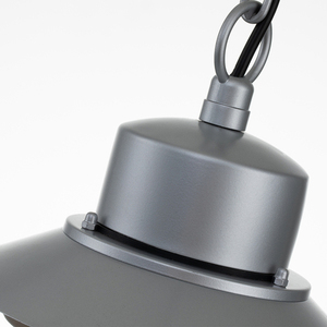Copenhagen 1 Light Chain Lantern - Silver Elstead small 1