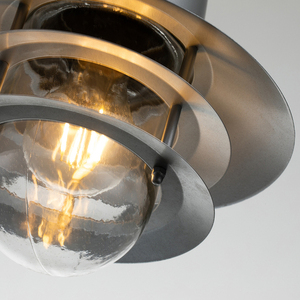Copenhagen 1 Light Chain Lantern - Silver Elstead small 3