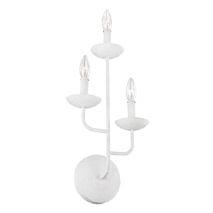 Annie 3 Light Wall Light Elstead small 0