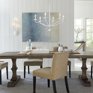 Annie 6 Light Chandelier Elstead small 4