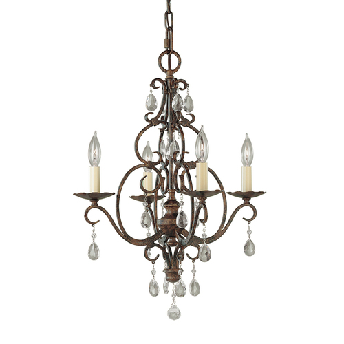 Check Chateau 4 Light Chandelier Elstead