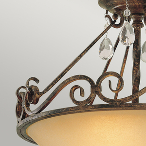 Chateau 2 Light Semi-Flush Light Elstead small 2