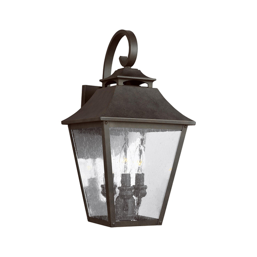 Check Galena 3 Light Large Wall Lantern Elstead