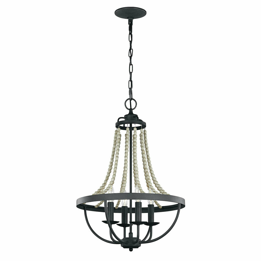 Nori 4 Light Chandelier Elstead