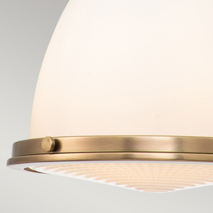 Elstead Amelia Medium Pendant Light, 1 × E27, Heritage Brass, HK-AMELIA-P-M-HB small 4