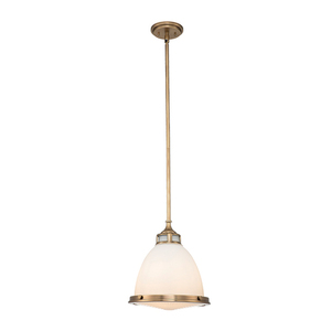 Elstead Amelia Medium Pendant Light, 1 × E27, Heritage Brass, HK-AMELIA-P-M-HB small 0