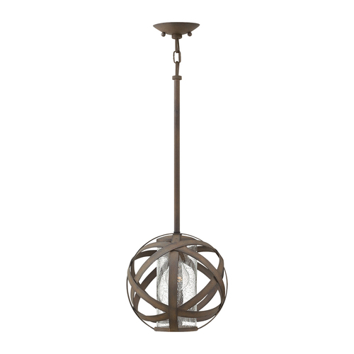 Check Carson 1 Light Pendant Light Elstead