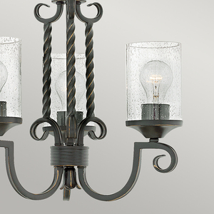 Casa 3 Light Chandelier Elstead small 2