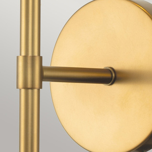 Hollis Wall Light - 1 light source - Heritage Brass Elstead small 1