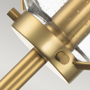 Hollis Wall Light - 1 light source - Heritage Brass Elstead small 3