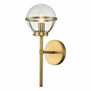 Hollis Wall Light - 1 light source - Heritage Brass Elstead small 0