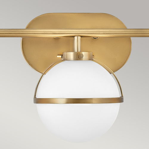 Check Hollis wall light - 3 light sources - Heritage Brass Elstead