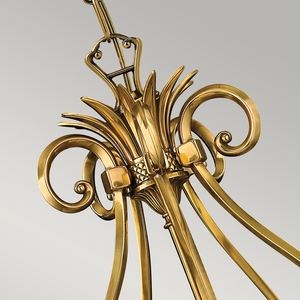 Plantation 5 Light Chandelier Elstead small 1