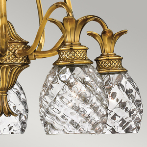 Plantation 5 Light Chandelier Elstead small 3