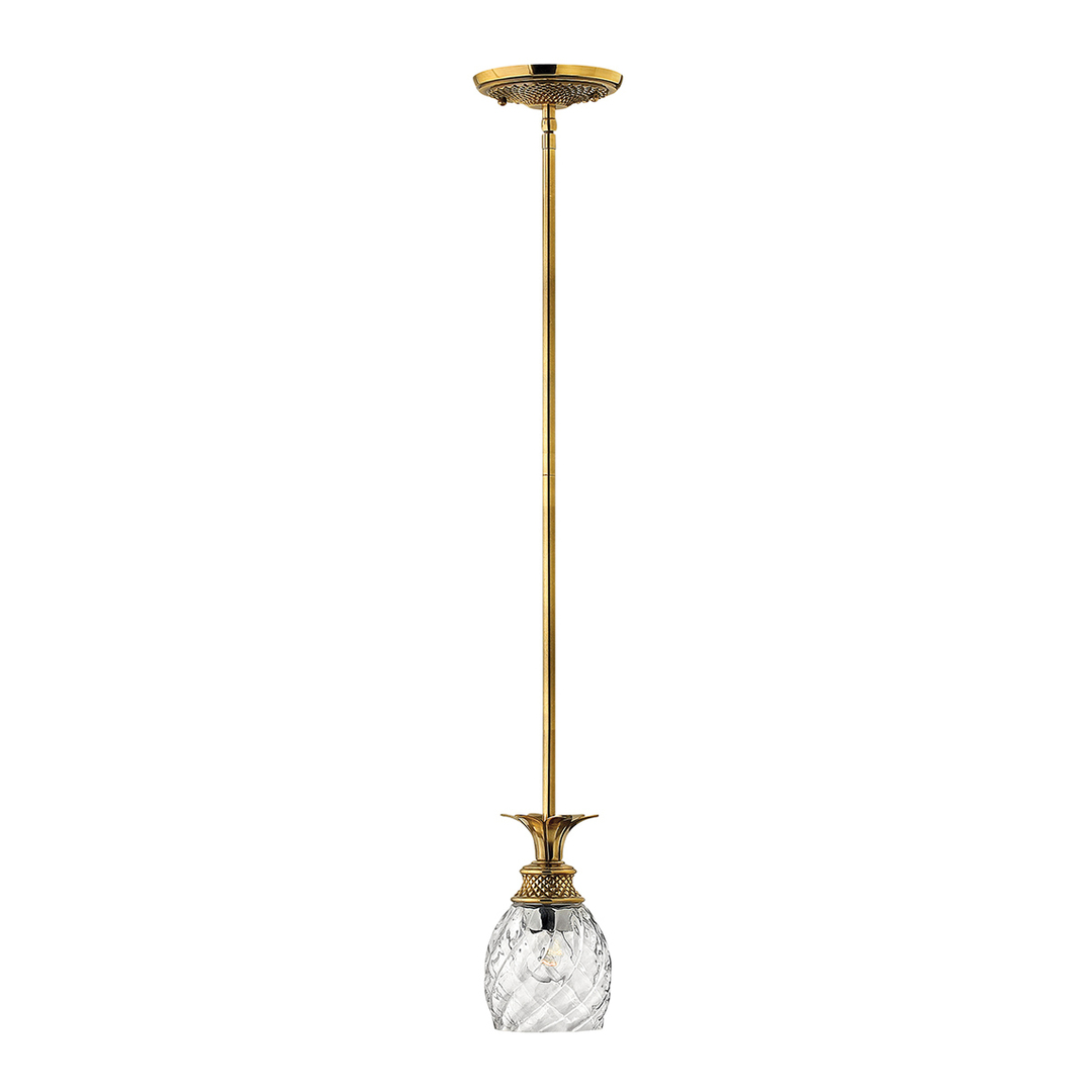 Plantation 1 Light Pendant Elstead