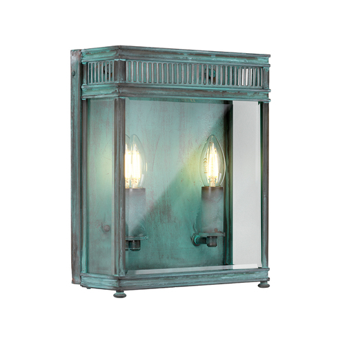 Check Holborn 2 Light Medium Half Lantern Elstead