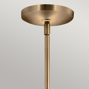 Aivian chandelier - 3 light sources - Weathered Brass Elstead small 3