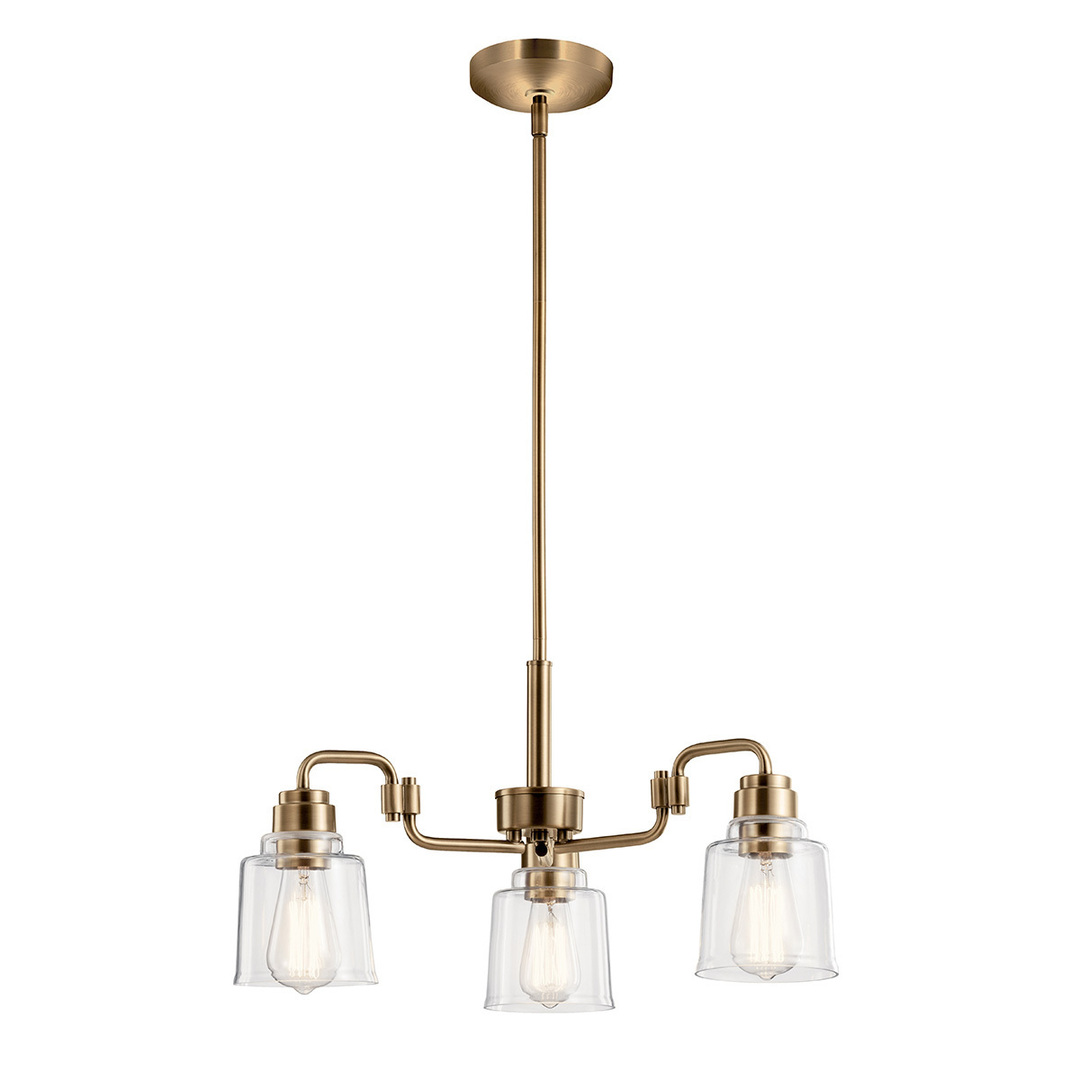 Aivian 3 Light Chandelier Elstead