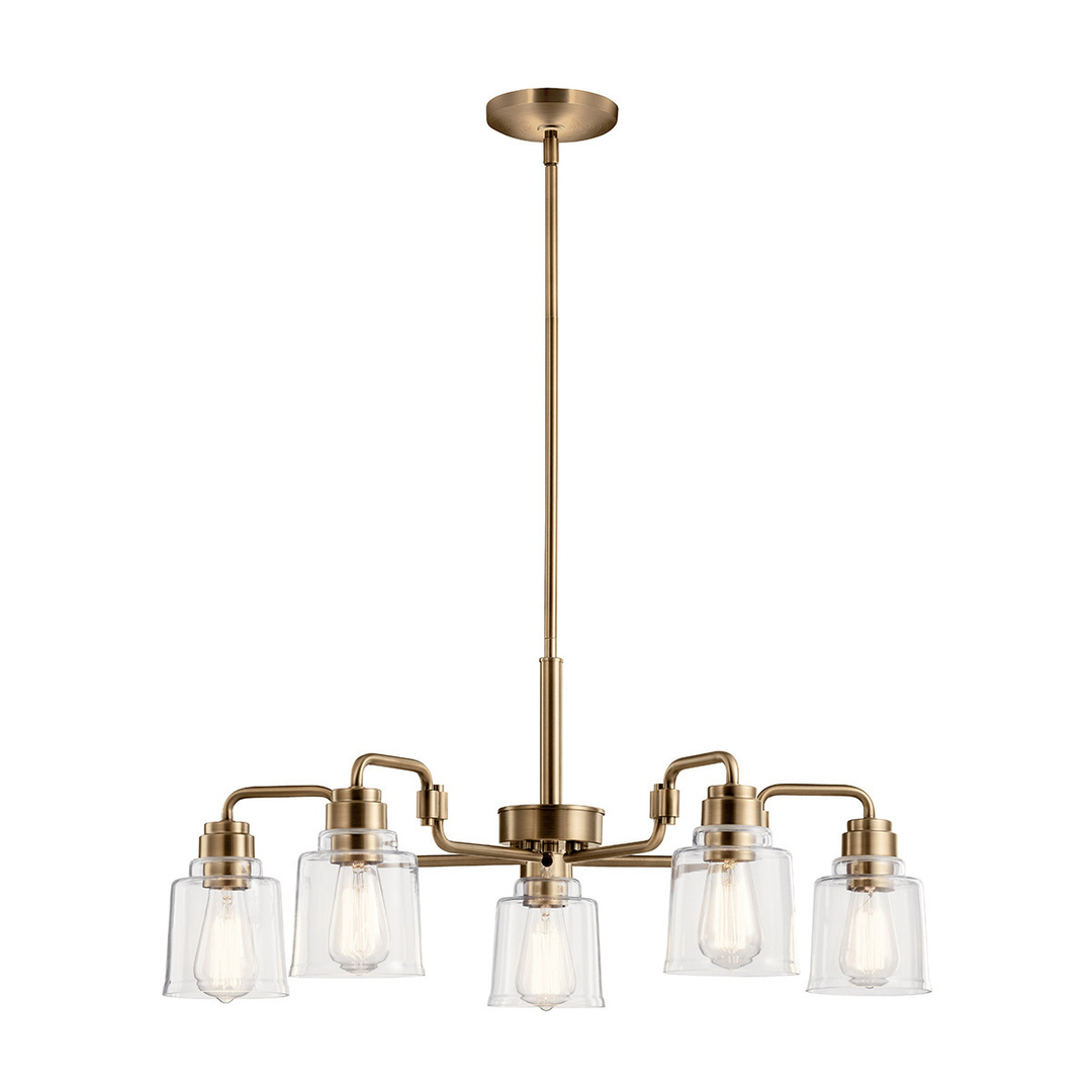 Aivian 5 Light Chandelier Elstead