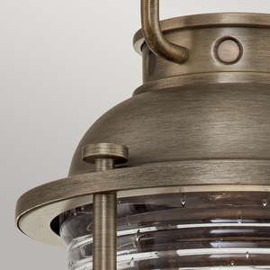 Elstead Ashland Bay medium outdoor pedestal lantern burnished bronze E27 max. 60 W IP44 KL-ASHLANDBAY3-M-BU small 2